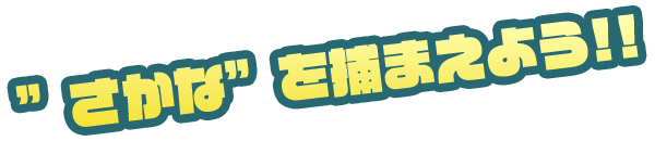 魚を捕まえよう！